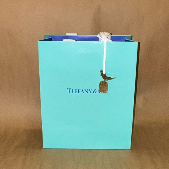 New TIFFANY&Co. Jean Schlumberger Bird-on-a-Rock charm +giftbag, Japan exclusive - Picture 4 of 11